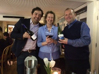 Matias, Jose & Dave at the end of a very successful evening.